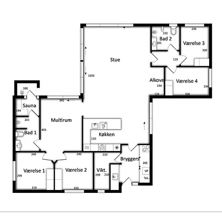 Lovely New-built Near Sea Feriehus